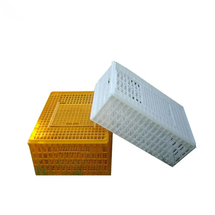 De alta calidad de plástico pollo caja aves jaula de transporte para la venta