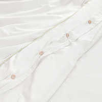 Ensemble de draps de lit en bambou biologique Premium 100%-Doux, respirant et écologique