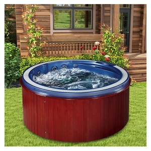 Spas de jardin en acrylique pour 6 personnes, bain à remous avec <span class=keywords><strong>ozonateur</strong></span>, 40 jets, <span class=keywords><strong>piscine</strong></span> de 2 m, 1200 L, baignoires SW-8811 pour adultes - Product Image 1