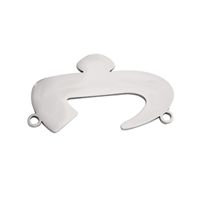 Ciondoli con ciondoli con lettere arabe in acciaio inossidabile ad alta lucidatura per collana arabica creazione di <span class=keywords><strong>gioielli</strong></span> fai da te in arabo - Product Image 5