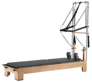 Reformer de Pilates de Madera de Arce Blanco de Muy Buena Calidad con Torre, Utilizado en Máquinas de Pilates Reformer con Medio Trapecio - Product Image 1
