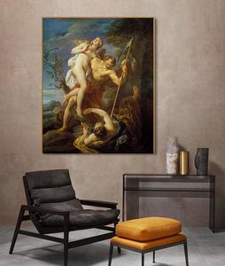 Pinturas al óleo desnudas de dama y hombre sexy sobre lienzo decoración de arte de pared de dormitorio impresa moderna - Product Image 5