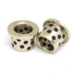 30ชิ้น JDB ชุดทองแดงกราไฟท์เชิงเส้นบูชขนาด28มม. เส้นผ่าศูนย์กลางด้านในหล่อลื่นตัวเองแบบหน้าแปลน - Product Image 5