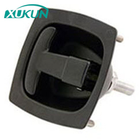 Poignée en T en alliage de zinc pour véhicule lourd XK127, boîte à outils, loquet de compression pliable