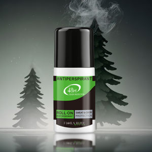 Déodorant anti-transpirant roll-on longue durée 48H – FLORA RUBY Protection contre la transpiration et les odeurs pour usage quotidien - Product Image 1