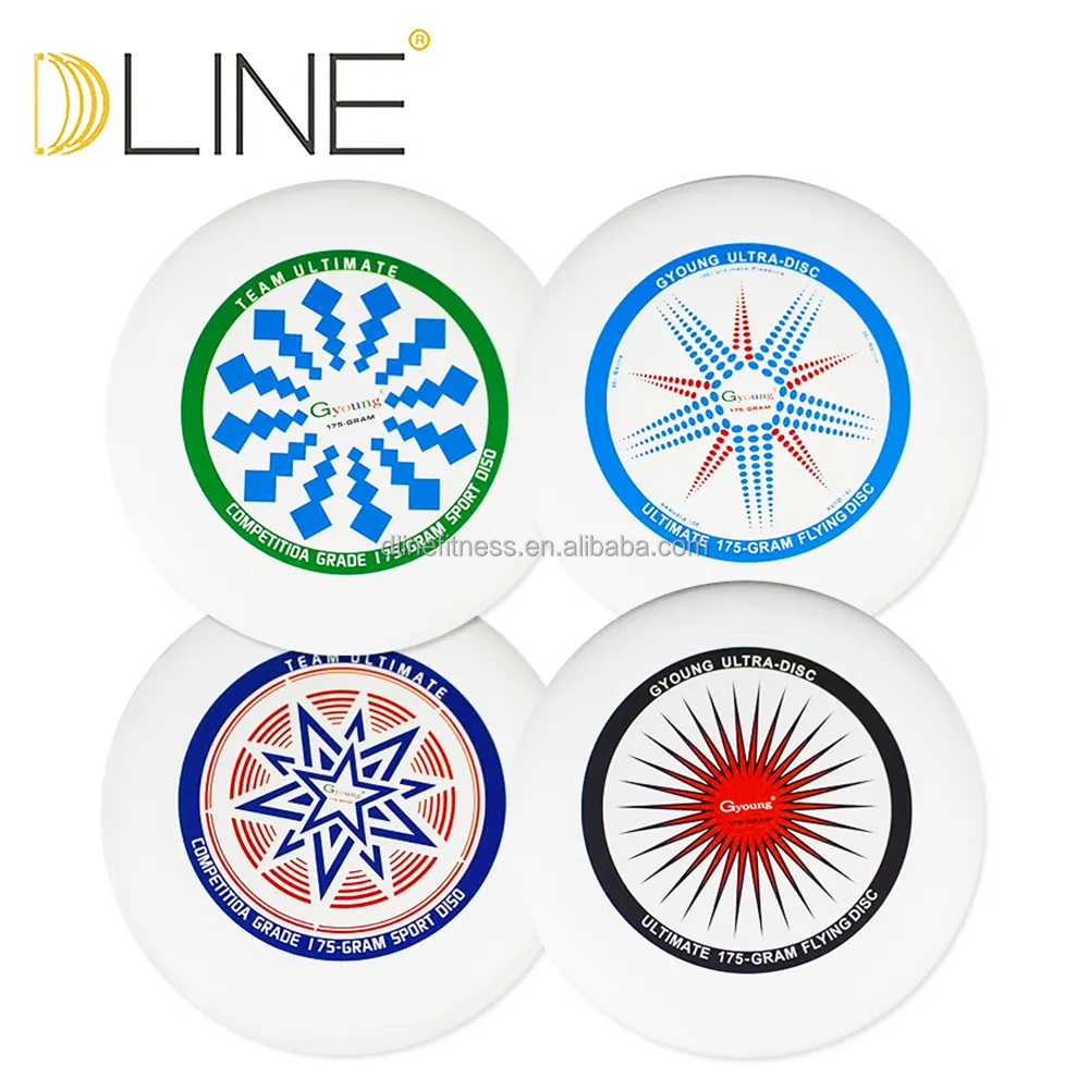 Ultimate Ring Flying Disc 175 Gramm Flying Disc Outdoor Spielzeug Geschenke Kunden spezifische PP Kunststoff Parkplatz Sport Disc