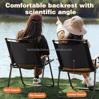 Chaise de camping pliante d'extérieur, portable, pour pique-nique, plage, pêche, équipement de camping, chaise d'extérieur