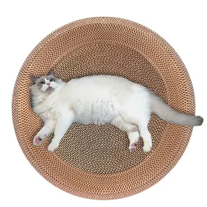 Tiragraffi per gatti di medie dimensioni tiragraffi per gatti reversibile in cartone di diverse dimensioni divano letto moderno ondulato con erba gatta