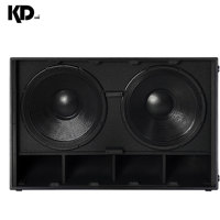 Subwoofer Activo Doble de 18 Pulgadas con Imán de Neodimio 8006, Sistema de Audio Profesional de Alta Potencia de 2500 W para Escenarios