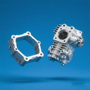 Servicio de Mecanizado CNC de Alta Precisión en Metal, Piezas de Aluminio Fresadas por CNC, Cuerpo de Cilindro Hidráulico, Carcasa de Motor Hidráulico, ODM OEM - Product Image 1