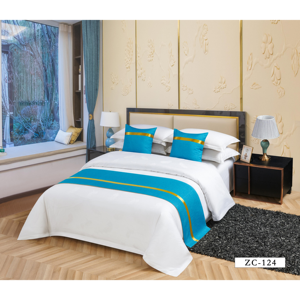 Couvre-<span class=keywords><strong>lit</strong></span> Jacquard Européen de Luxe <span class=keywords><strong>pour</strong></span> Hôtel avec Parure de <span class=keywords><strong>Lit</strong></span>, Housse de <span class=keywords><strong>Couette</strong></span>, Drap et Housse de Coussin <span class=keywords><strong>pour</strong></span> Canapé – Fournisseur d'Usine - Product Image 4