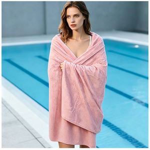 Serviette de bain en microfibre de qualité supérieure avec logo personnalisé, épaisseur 400 g/m², taille 70x140 cm - Product Image 2