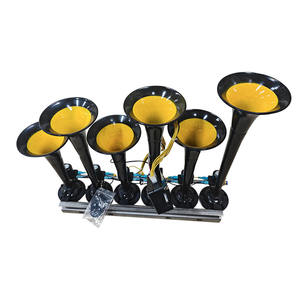 12V 24V <span class=keywords><strong>trompeta</strong></span> tubo <span class=keywords><strong>de</strong></span> metal bocina <span class=keywords><strong>de</strong></span> aire Linda melodía más nuevo 6 tubos con control remoto para autobús camión coche bocina <span class=keywords><strong>de</strong></span> aire musical - Product Image 3
