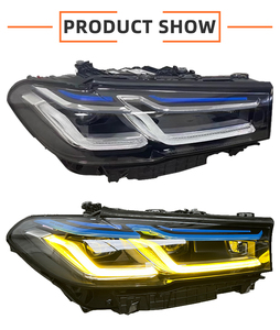 Mj cho BMW 5 Series G38 G30 BMW 540i LCI Đèn pha 2018 2022 G30 đầu ánh sáng nâng cấp M5 Led Đèn Pha <span class=keywords><strong>DRL</strong></span> chạy ánh sáng - Product Image 2