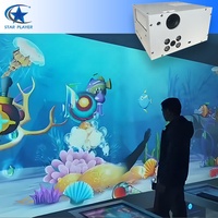 STAR PLAYER Direct Factory Peinture Magique Table Tactile Projection Interactive Illustration Panneau D'affichage Projecteur 1080p Résolution HD