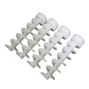 Tornillos de nailon blancos de plástico de alta precisión, personalizados - Product Image 6