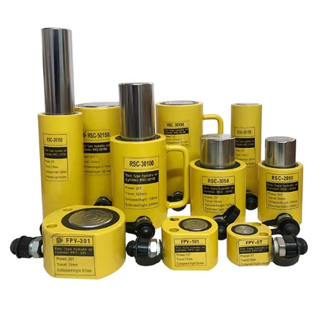 20T Stroke Retractable Split Single Acting Lifting Tools Mini Hydraulic Single Acting Lifting Automatic Hydraulic Ram Jacks