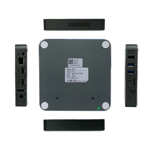 Boîtier métallique <span class=keywords><strong>J4125</strong></span> Linux MINI PC AK7 W 10 Pro 6G 8G 128G, 4G 64G avec ventilateur 4K HD pour projet - Product Image 6