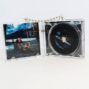 Étui transparent pour CD, porte-clés personnalisé Star Singer, mini disque, porte-clés étoiles préférées, mini étui pour carte NFC, porte-clés - Product Image 1