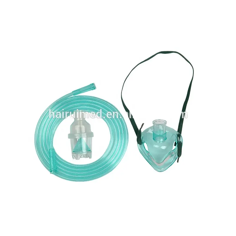 CE0197 ISO13485 verified nebulizer mask aerosol Tool with tube aerosal cup nebulizer kit nebulizer tubing with masks