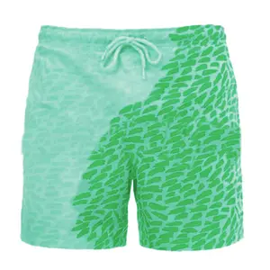 Fabriek Directbeach Shorts Mannen Magische Kleurverandering Plus Size Zwemmen Sneldrogende Mannen Designer Swim Shorts