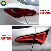 Feux arrière YU GUANG pour Hyundai Ix45 Santa Fe (2013-2018) – Amélioration LED avec clignotants rouges et fumés
