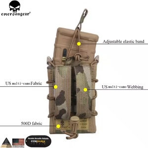 Portacargador Táctico de Camuflaje Serie 500D de Nailon y Poliéster con Sistema Molle - Product Image 3