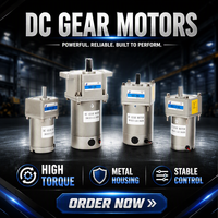 Motor DC 12V 24V 36V 48V 120W Model Motor DC untuk Rumah Pintar, Efisien, Penguncian Otomatis, Penentuan Posisi Akurat