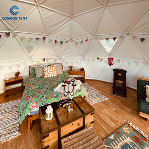 Chine Hôtel <span class=keywords><strong>Camping</strong></span> Décoration Intérieure Luxe Yourte à Vendre Dôme Tente Hôtel - Product Image 6