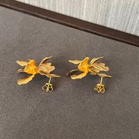 Anting-anting Stud Bunga Perak Sterling 925, Elegan, Unik, Aksesoris Wanita Berkualitas Tinggi