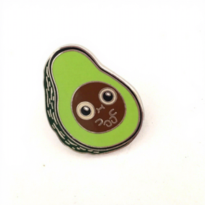 Nuevo Diseño, Pin de Solapa de Metal Personalizado con Personaje de <span class=keywords><strong>Aguacate</strong></span> Colorido y Semilla, Insignia de Esmalte Suave - Product Image 1