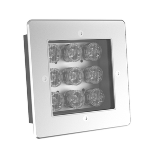 Lumière décorative encastrée pour aménagement paysager, IP67, acier inoxydable 316, verre trempé, DC12V, personnalisable - Product Image 1