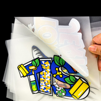 Film de transfert haute qualité haute température, format A3, film PET DTF double mat en rouleau pour impression textile