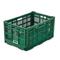 Palette pliable, grand bac de rangement en plastique, pliable, empilable, emboîtable, ondulé, écologique, recyclable