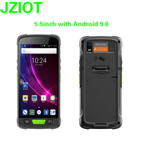 Escáner de Código de Barras JZIOT V9000P de 5.5 Pulgadas, Terminal Portátil 4G LTE IP67 en Stock