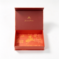 Boîte cadeau rigide magnétique de luxe personnalisée avec logo estampé à chaud pour emballage de cosmétiques, maquillage, rouge à lèvres, fards à paupières, soins de la peau