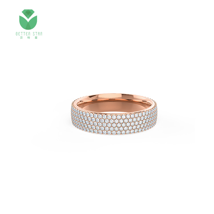 lab grown 14k gold ring