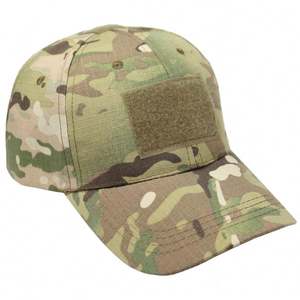 Vente d'usine bas quantité minimale de commande chapeaux personnalisés réglable 6 panneaux camouflage casquettes de baseball en gros - Product Image 4