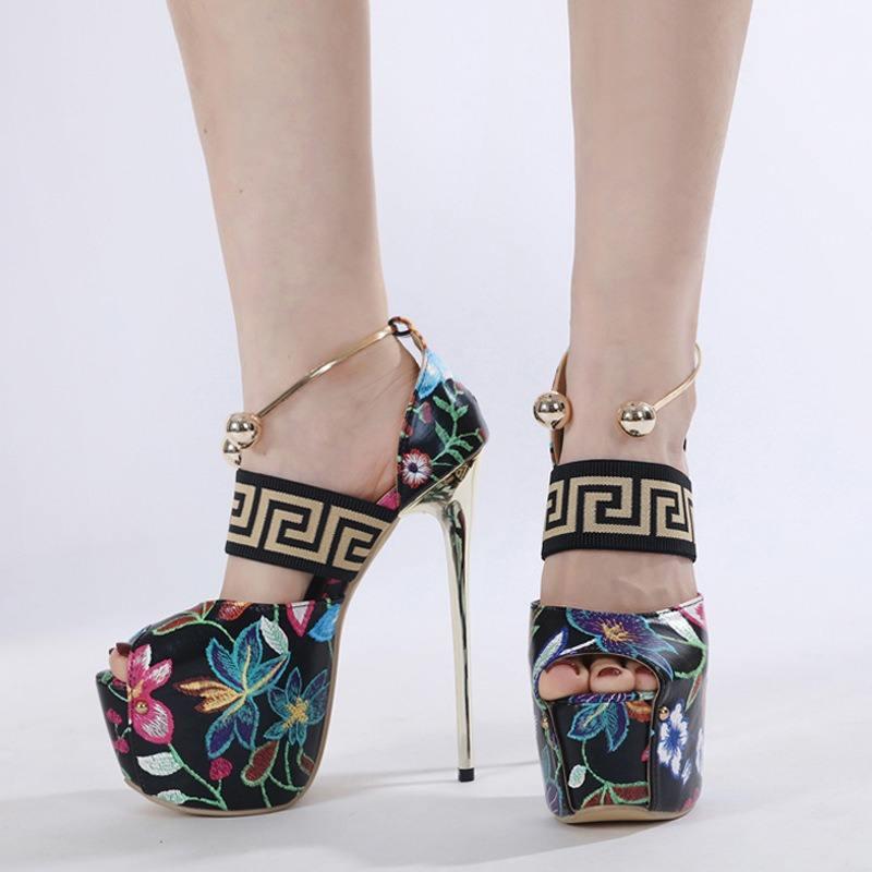 Heel Sandals Size 15 Womens Sandals High Heels Size 15 Durable And