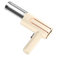 Machine à nouilles électrique sans fil de poche Petite machine à nouilles domestique entièrement automatique Pistolet à nouilles en plastique Utilisation en extérieur