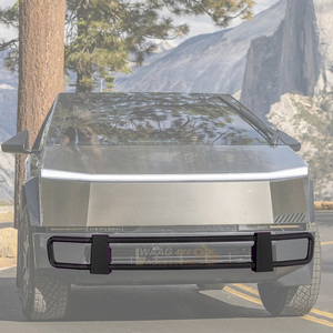Parachoques de acero todoterreno moderno 2024, accesorio de protección a la parrilla para <span class=keywords><strong>Tesla</strong></span> CYBERTRUCK y Monster Truck - Product Image 1