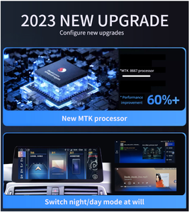 Android 10,25 pulgadas CPU MTK 4 + 64/8 + 128 GB opcional HD entrada de cámara inversa pantalla Android para BMW 5 Series - Product Image 6