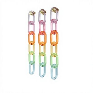 Handmade Modern Resin Decorative Wall Chain for Contemporary Luxury Interior Decoration - Product Image 1