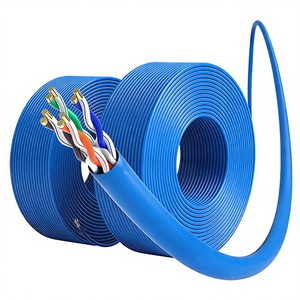 <span class=keywords><strong>สาย</strong></span>เคเบิลอีเธอร์เน็ต OEM <span class=keywords><strong>Cat6</strong></span> UTP แบบม้วน 23AWG ทองแดงแท้ 305 ม. 1000 ฟุต <span class=keywords><strong>สาย</strong></span>เคเบิลแบบกล่อง สำหรับใช้งานภายในและภายนอกอาคาร <span class=keywords><strong>สาย</strong></span>แลนเน็ตเวิร์ก 250MHz มาตรฐาน CE RoHS FCC - Product Image 3