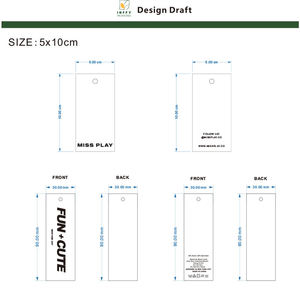 Customized Logo Recyclable Paper Hang <b>Tags</b> Fashion Design Clothing Accessories and Shoe <b>Tags</b> for <b>Bags</b> and Garments - Product Image 6