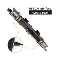 Module de caméra personnalisable 2MP HDR avec éclairage LED large dynamique, reconnaissance faciale, détection 3D en direct, IR RGB USB, binoculaire 1080p
