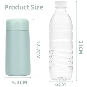 Botol Termos Mini Stainless Steel Portabel untuk Camping 150ml Ramah Lingkungan Insulasi Portabel untuk Minuman Panas/Dingin - Product Image 3