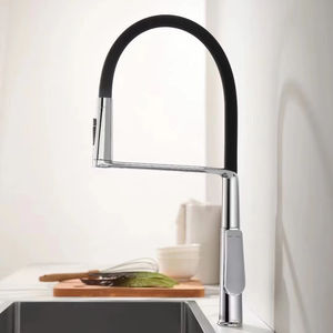 Robinet de cuisine en laiton à poignée unique moderne à montage sur pont mitigeur de lavabo en céramique à trou unique à induction sans contact dernier cri eau froide - Product Image 6