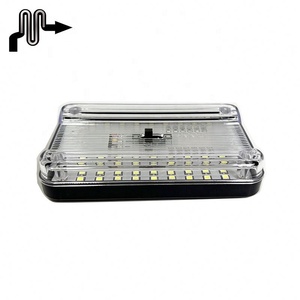 Luces de techo interiores de <span class=keywords><strong>coche</strong></span> 12V 36 <span class=keywords><strong>bombillas</strong></span> <span class=keywords><strong>LED</strong></span> techo de vehículo blanco lámpara de iluminación <span class=keywords><strong>LED</strong></span> luz de lectura de <span class=keywords><strong>coche</strong></span> con interruptor nuevo Dropshipping - Product Image 3