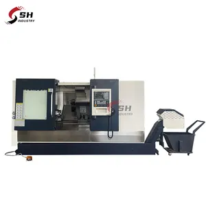 Tck56Y 45 degree cnc lathe slant bed metal lathe 3 Axis cnc machine Slant-bed Turning Center